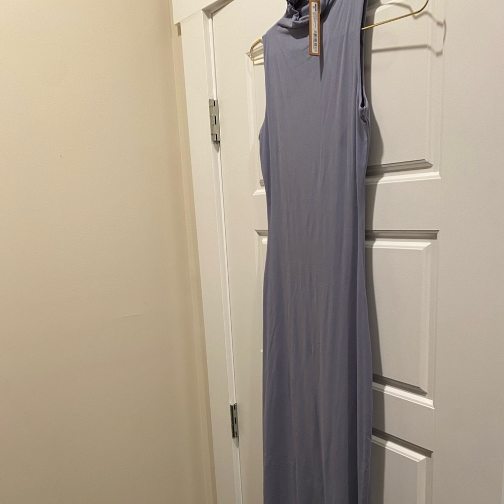 Skims mock neck sleeveless dress